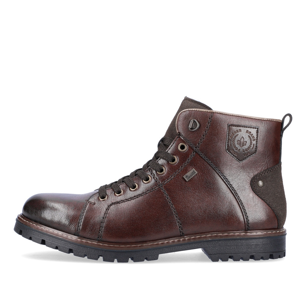 detail Pánská kotníková obuv RIEKER F3602-25 hnědá W2