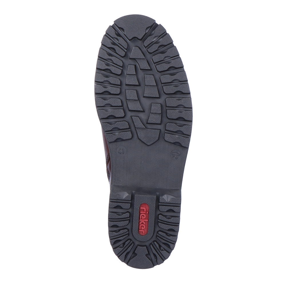 detail Pánská kotníková obuv RIEKER F3602-25 hnědá W2