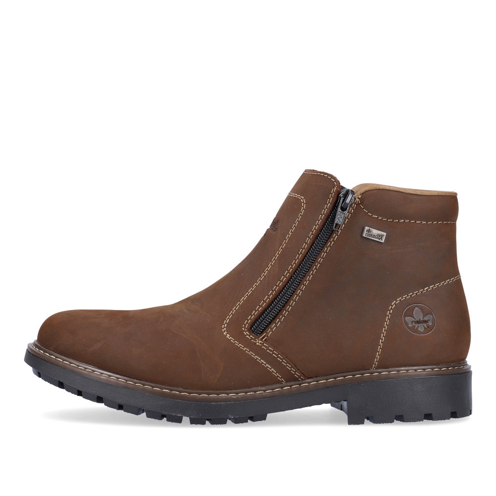 detail Pánská obuv RIEKER RIE-10302194-W2 hnědá