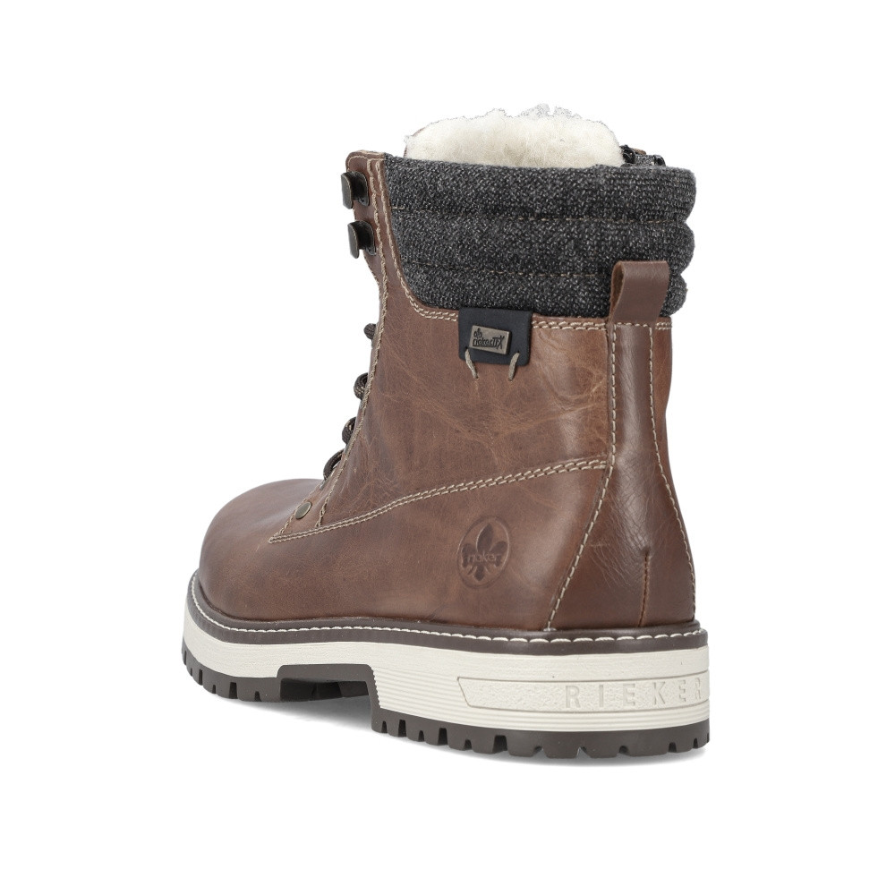 detail Pánská obuv RIEKER RIE-10302197-W2 hnědá