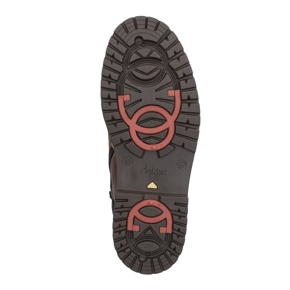 detail Pánská obuv RIEKER RIE-10302197-W2 hnědá