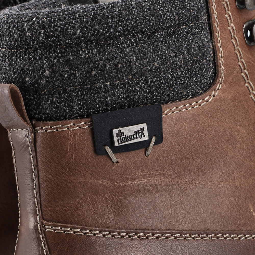 detail Pánská obuv RIEKER RIE-10302197-W2 hnědá