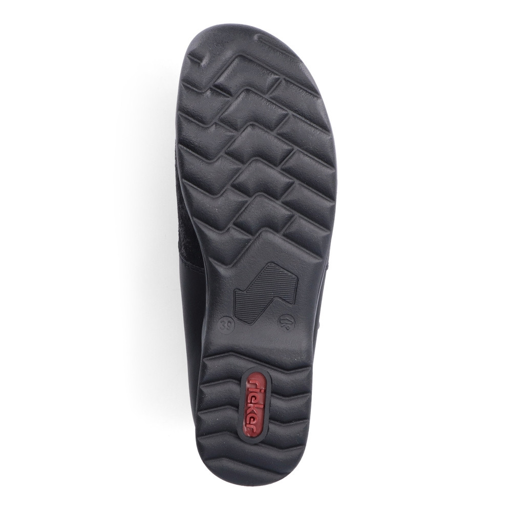 detail Dámská kotníková obuv RIEKER L1840-00 černá W2