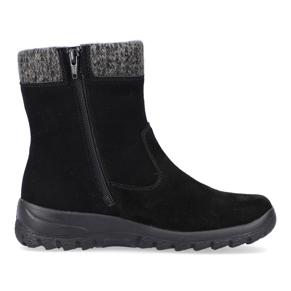 detail Dámská kotníková obuv RIEKER L7165-00 černá W4