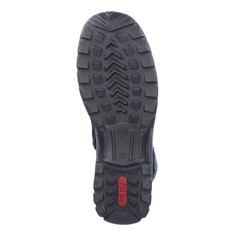 detail Dámská kotníková obuv RIEKER L7165-00 černá W4