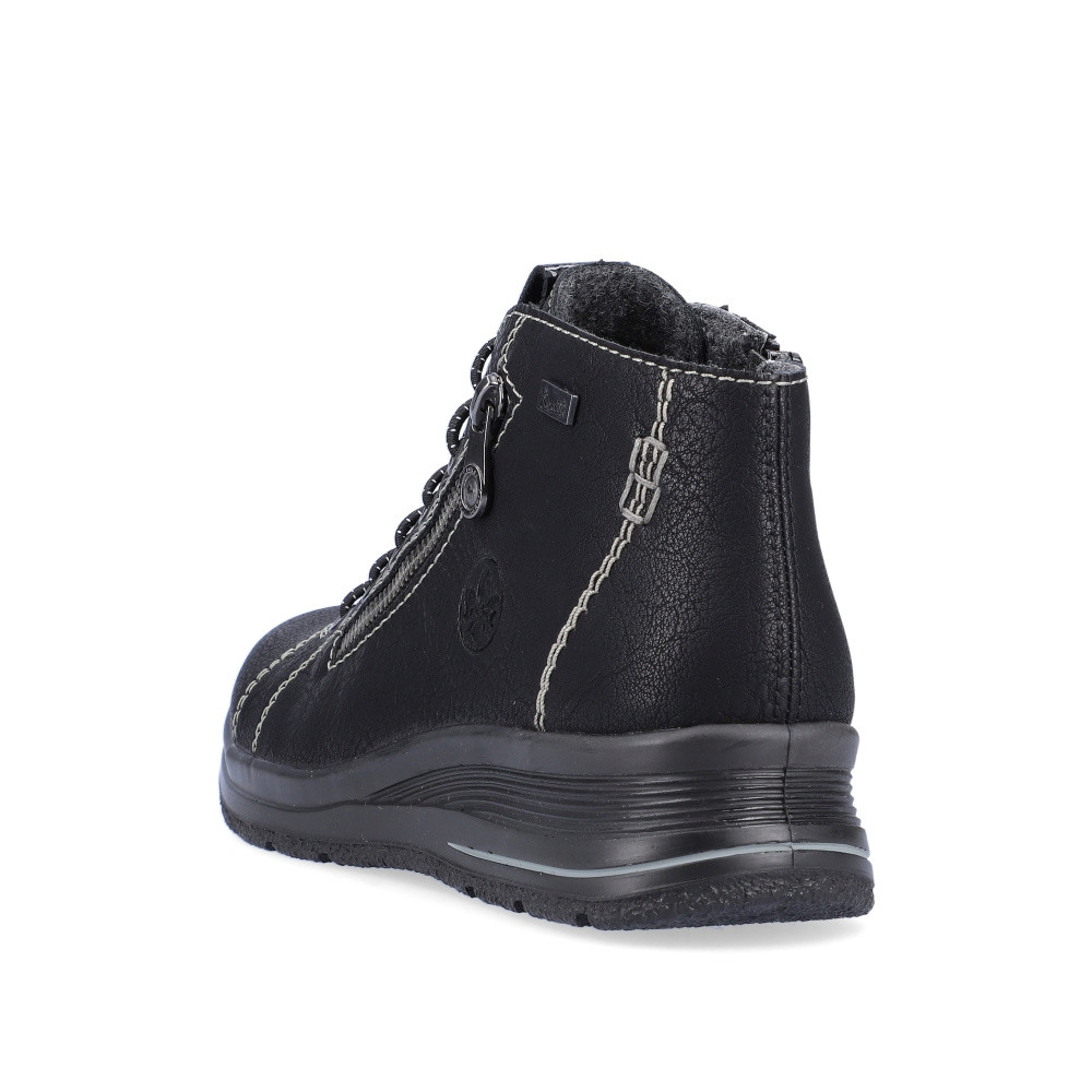 detail Dámská kotníková obuv RIEKER L7751-00 černá W4