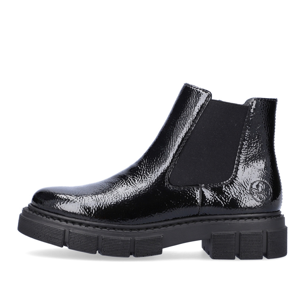 detail Dámská kotníková obuv RIEKER M3854-02 černá W2