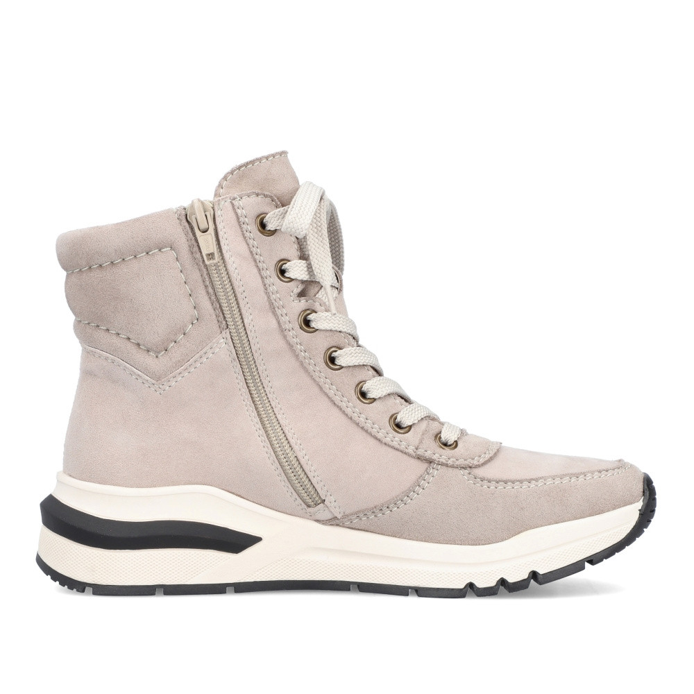 detail Dámská kotníková obuv RIEKER M6630-60 béžová W2