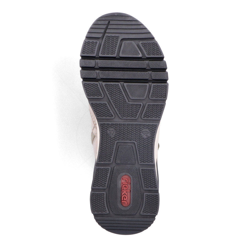 detail Dámská kotníková obuv RIEKER M6630-60 béžová W2