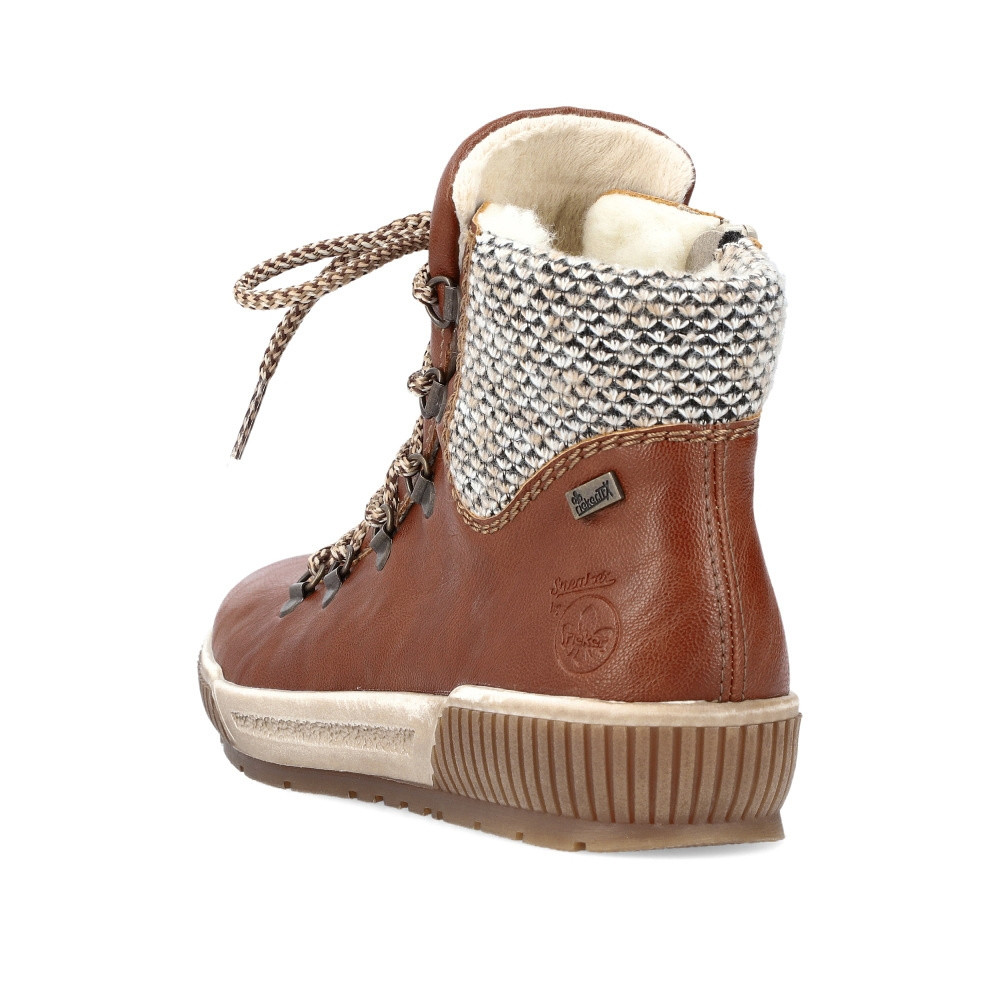 detail Dámská obuv RIEKER RIE-10302221-W2 hnědá