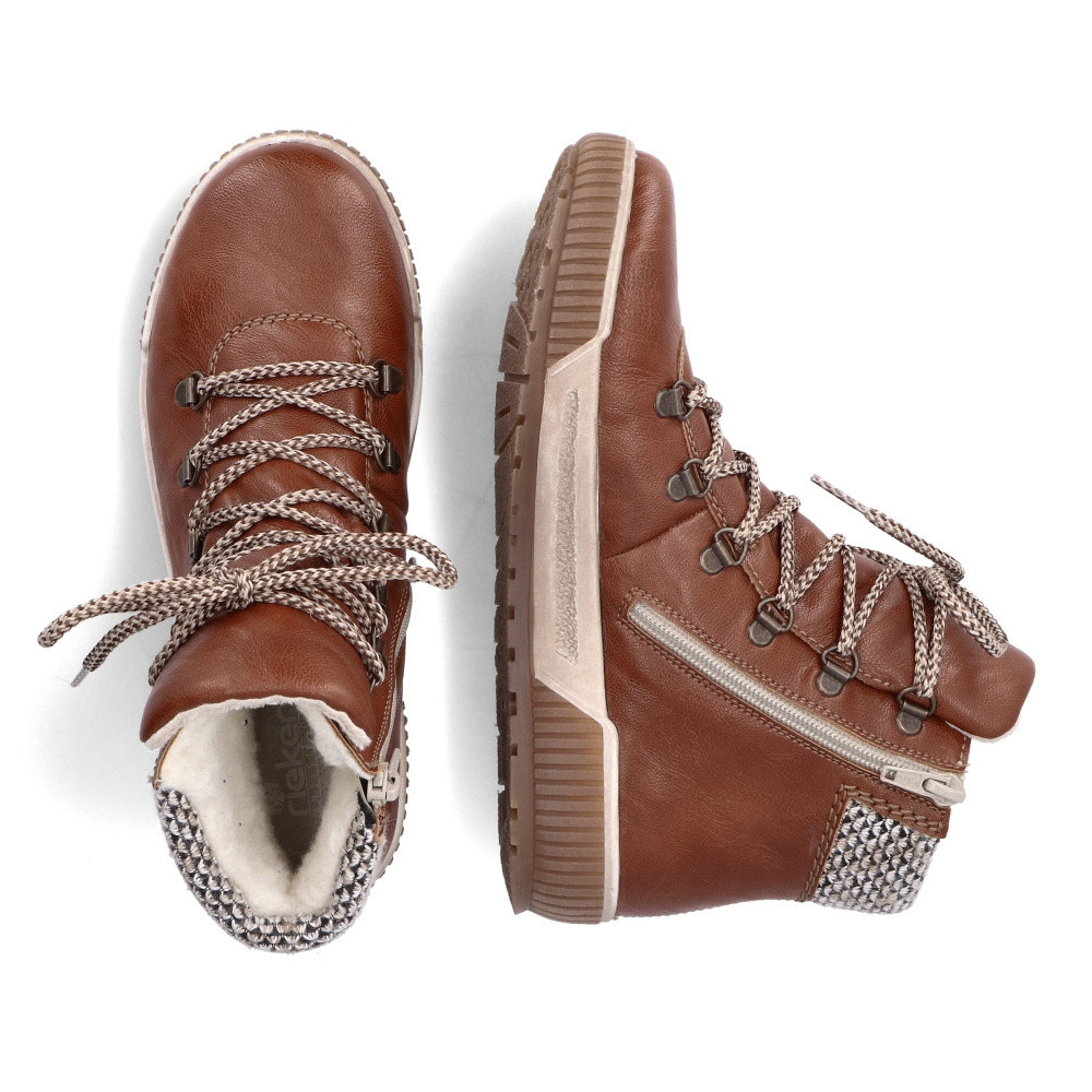 detail Dámská obuv RIEKER RIE-10302221-W2 hnědá