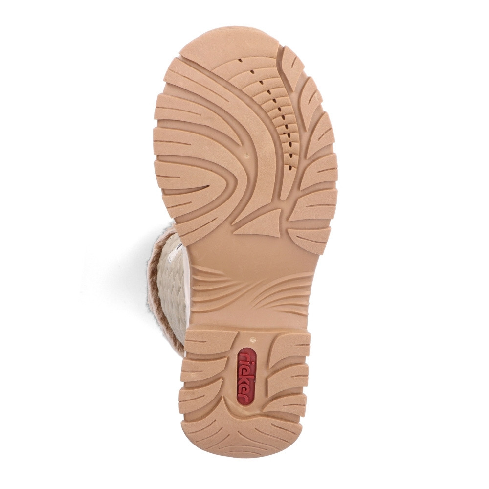 detail Dámské kozačky RIEKER RIE-10302233-W2 béžová