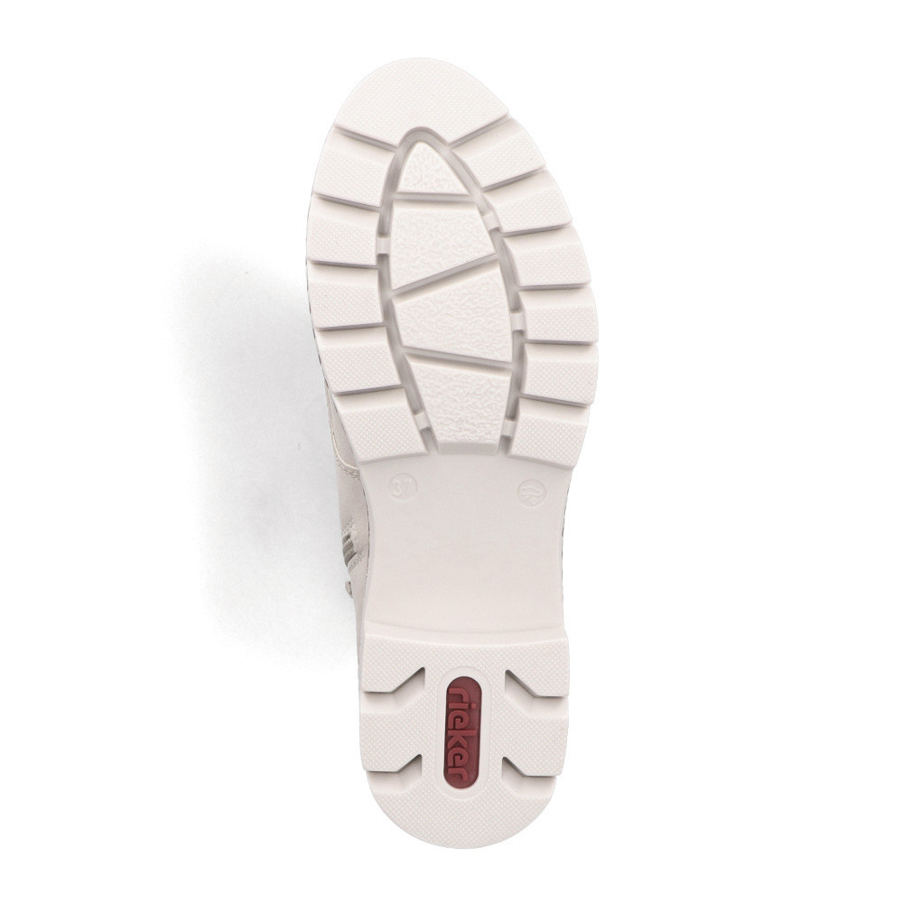 detail Dámská kotníková obuv RIEKER X5717-62 béžová W4