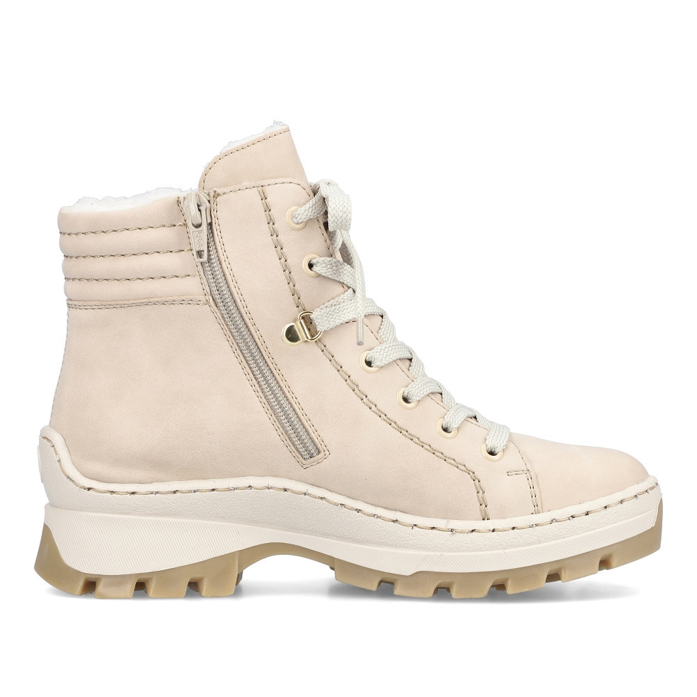 detail Dámská kotníková obuv RIEKER X9334-62 béžová W3