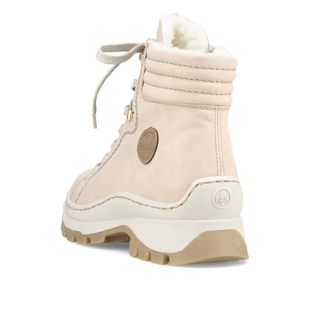 detail Dámská kotníková obuv RIEKER X9334-62 béžová W3