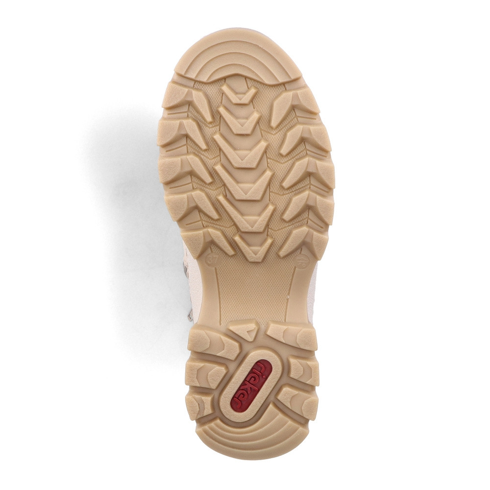 detail Dámská kotníková obuv RIEKER X9334-62 béžová W3