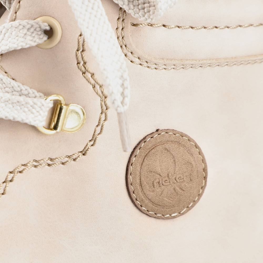 detail Dámská kotníková obuv RIEKER X9334-62 béžová W3