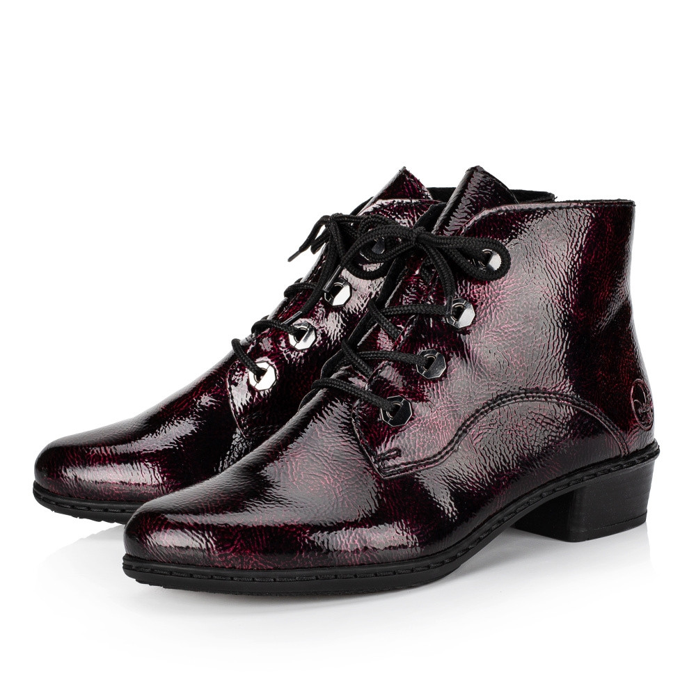 detail Dámská obuv RIEKER RIE-10302257-W2 červená