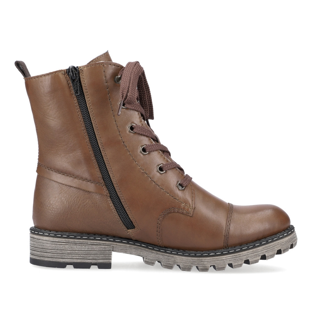 detail Dámská kotníková obuv RIEKER Y6700-22 hnědá W2