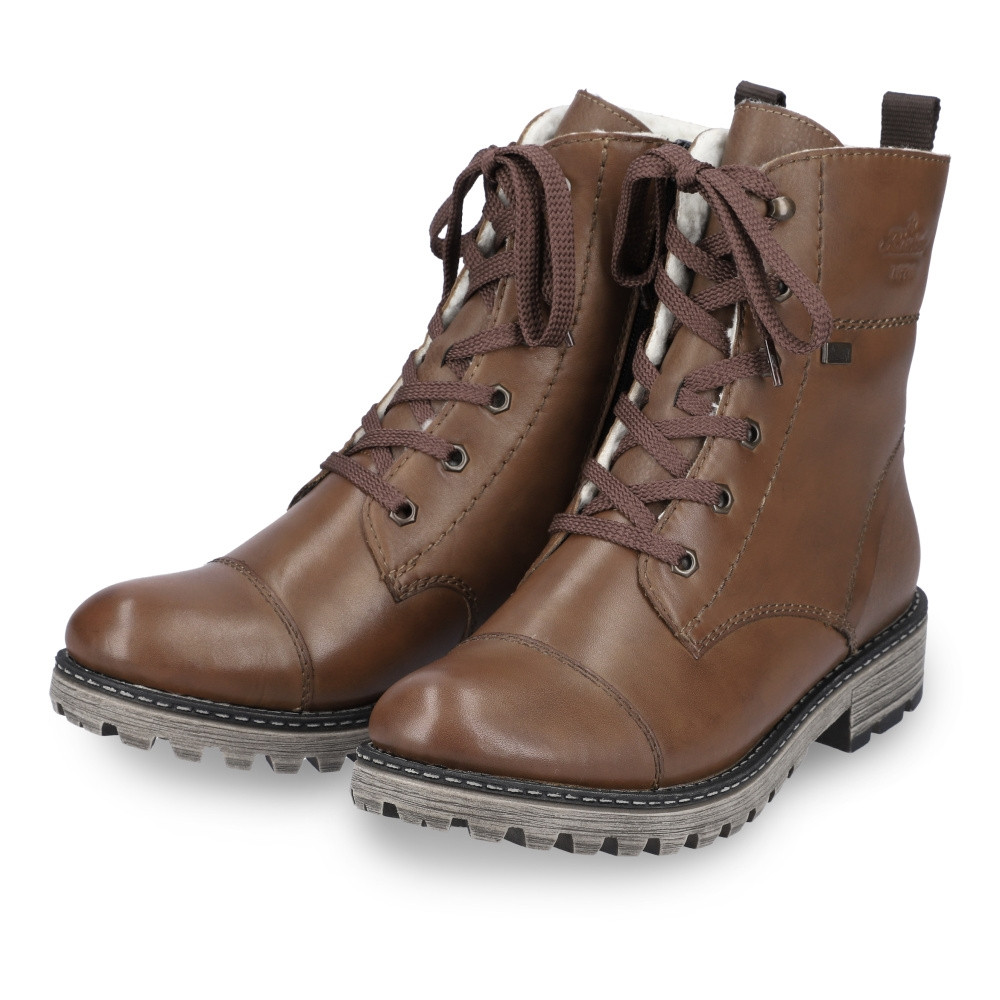 detail Dámská kotníková obuv RIEKER Y6700-22 hnědá W2