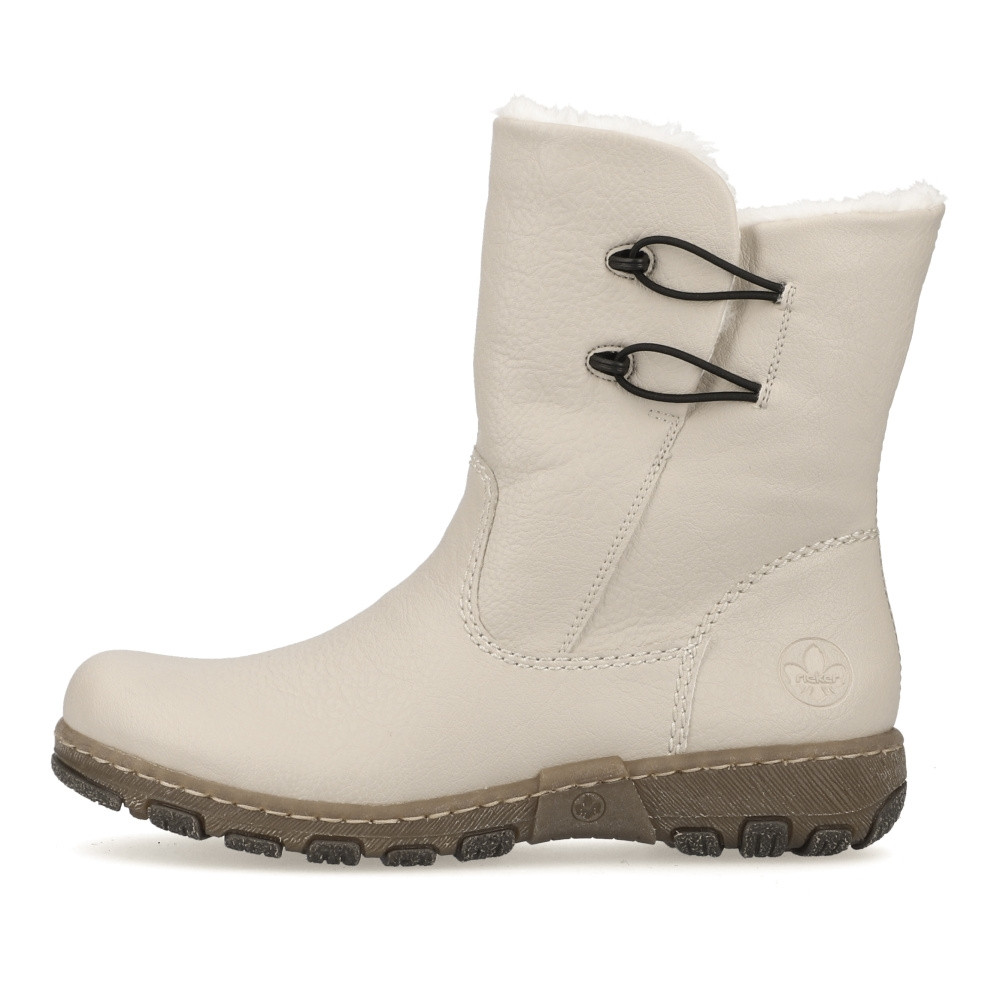 detail Dámská kotníková obuv RIEKER Z0172-60 béžová W2