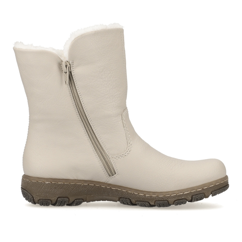 detail Dámská kotníková obuv RIEKER Z0172-60 béžová W2