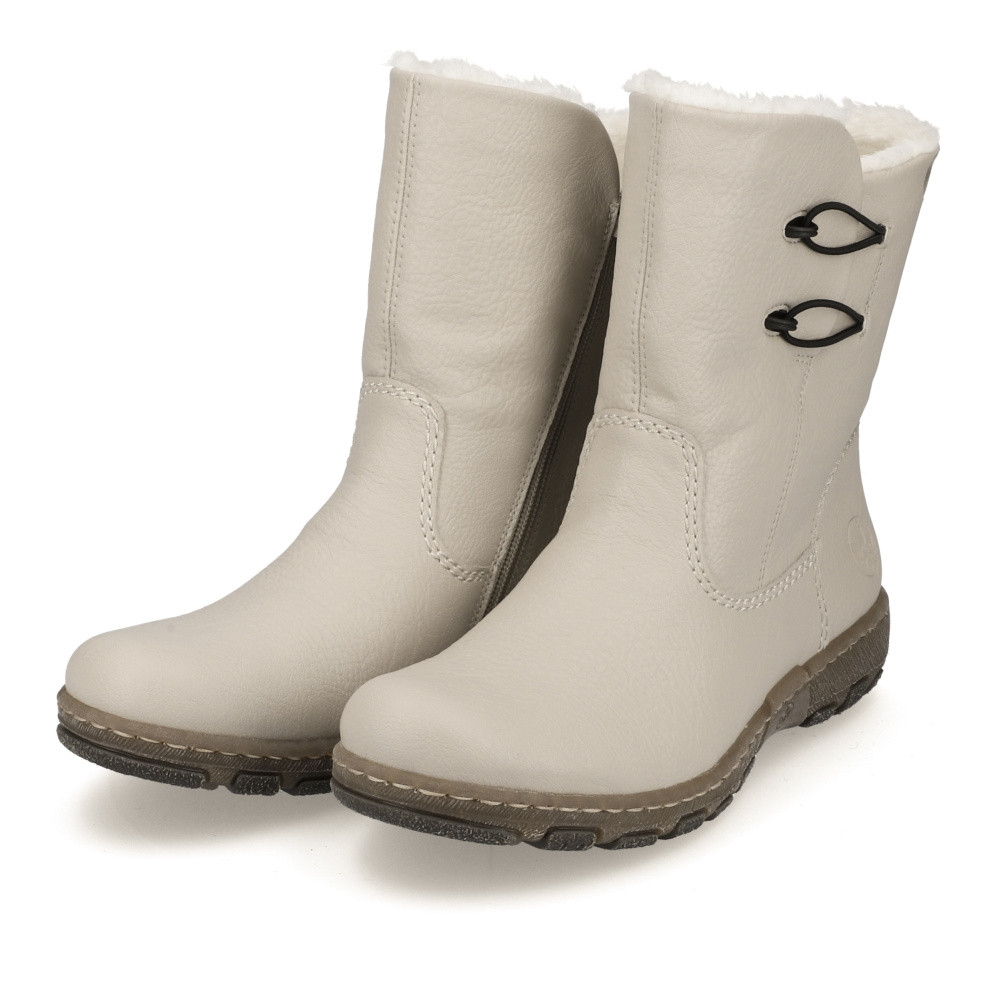 detail Dámská kotníková obuv RIEKER Z0172-60 béžová W2