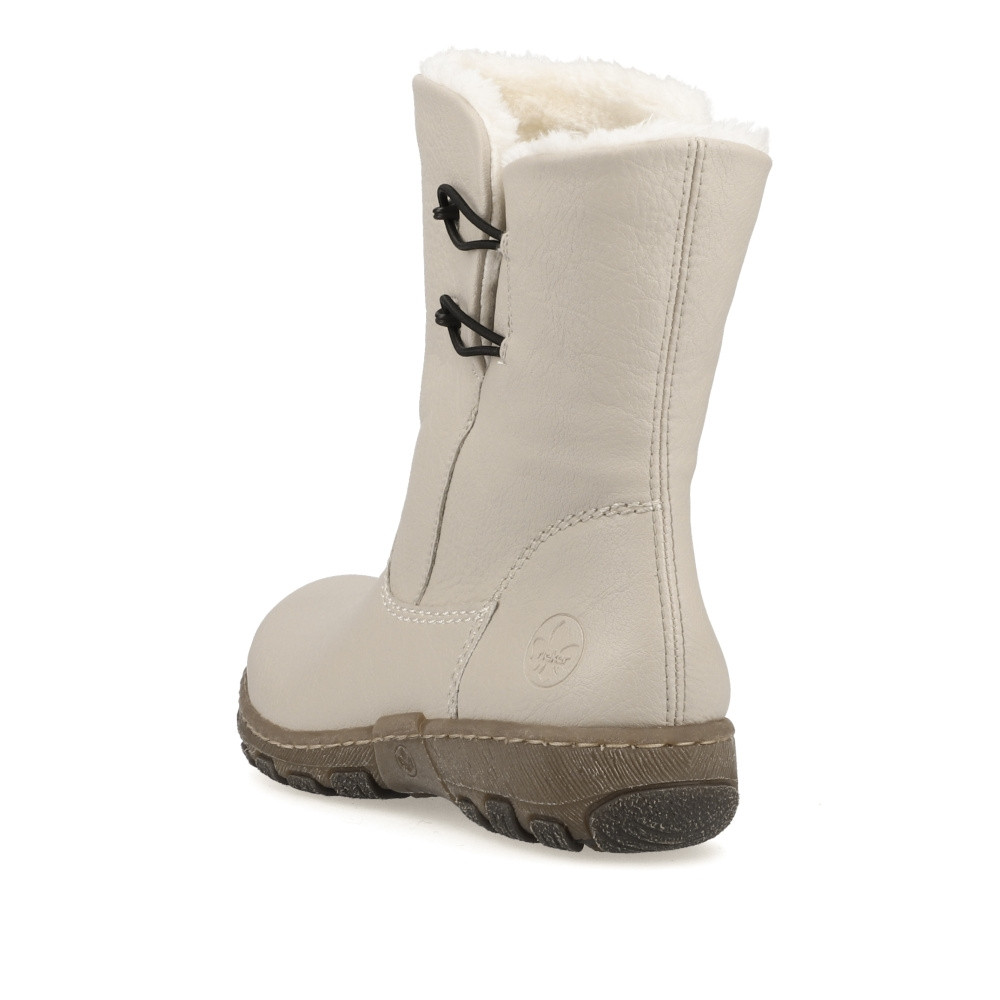 detail Dámská kotníková obuv RIEKER Z0172-60 béžová W2