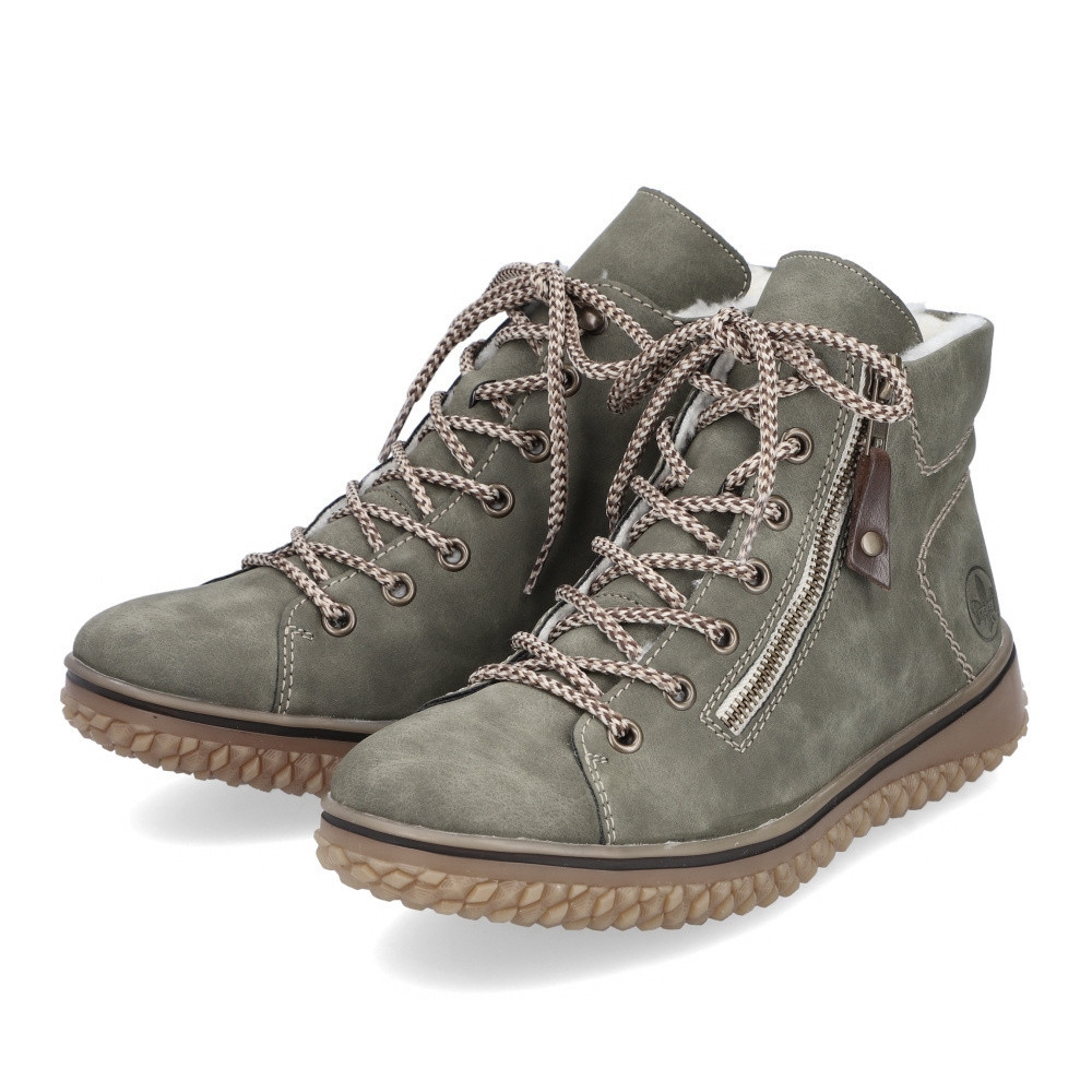 detail Dámská obuv RIEKER RIE-10302310-W2 zelená