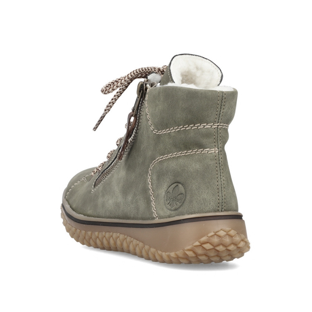 detail Dámská obuv RIEKER RIE-10302310-W2 zelená