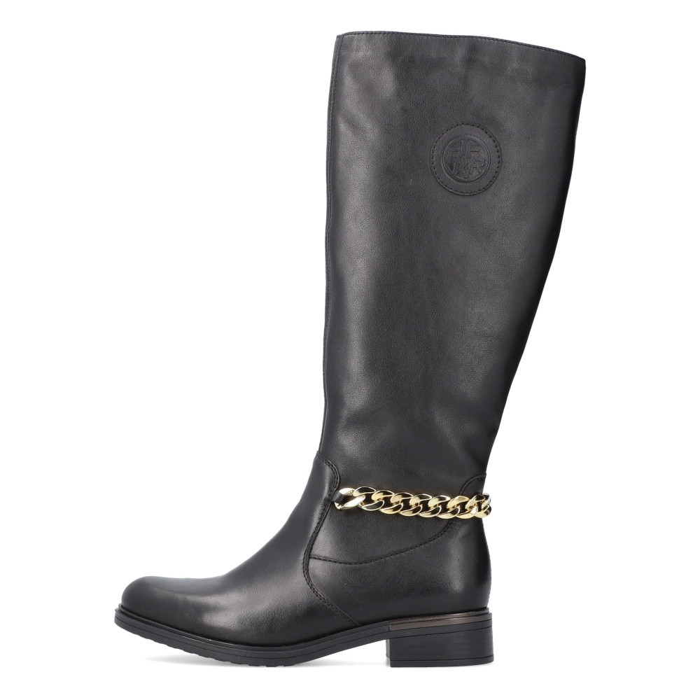 detail Dámské kozačky RIEKER RIE-10302325-W2 černá