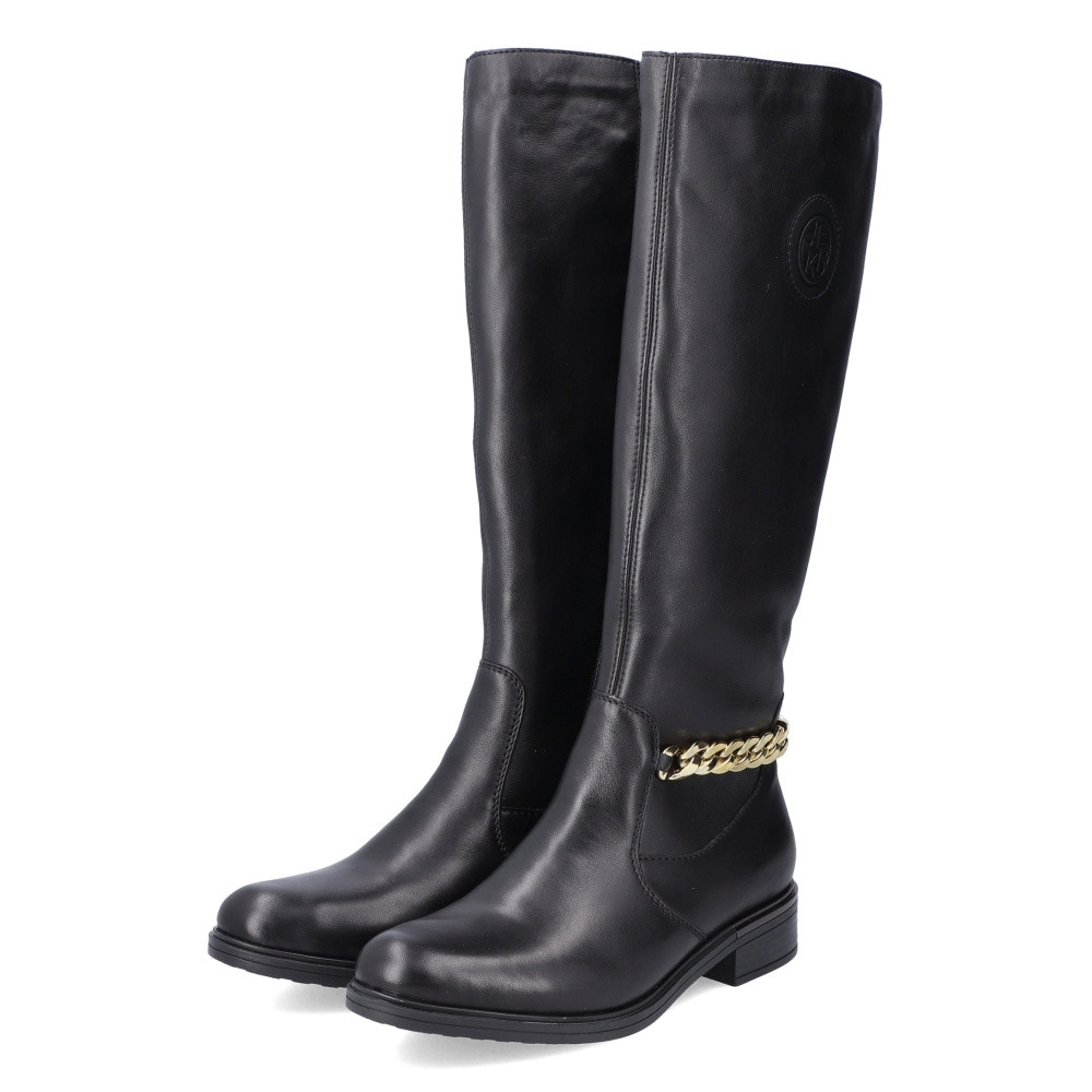 detail Dámské kozačky RIEKER RIE-10302325-W2 černá