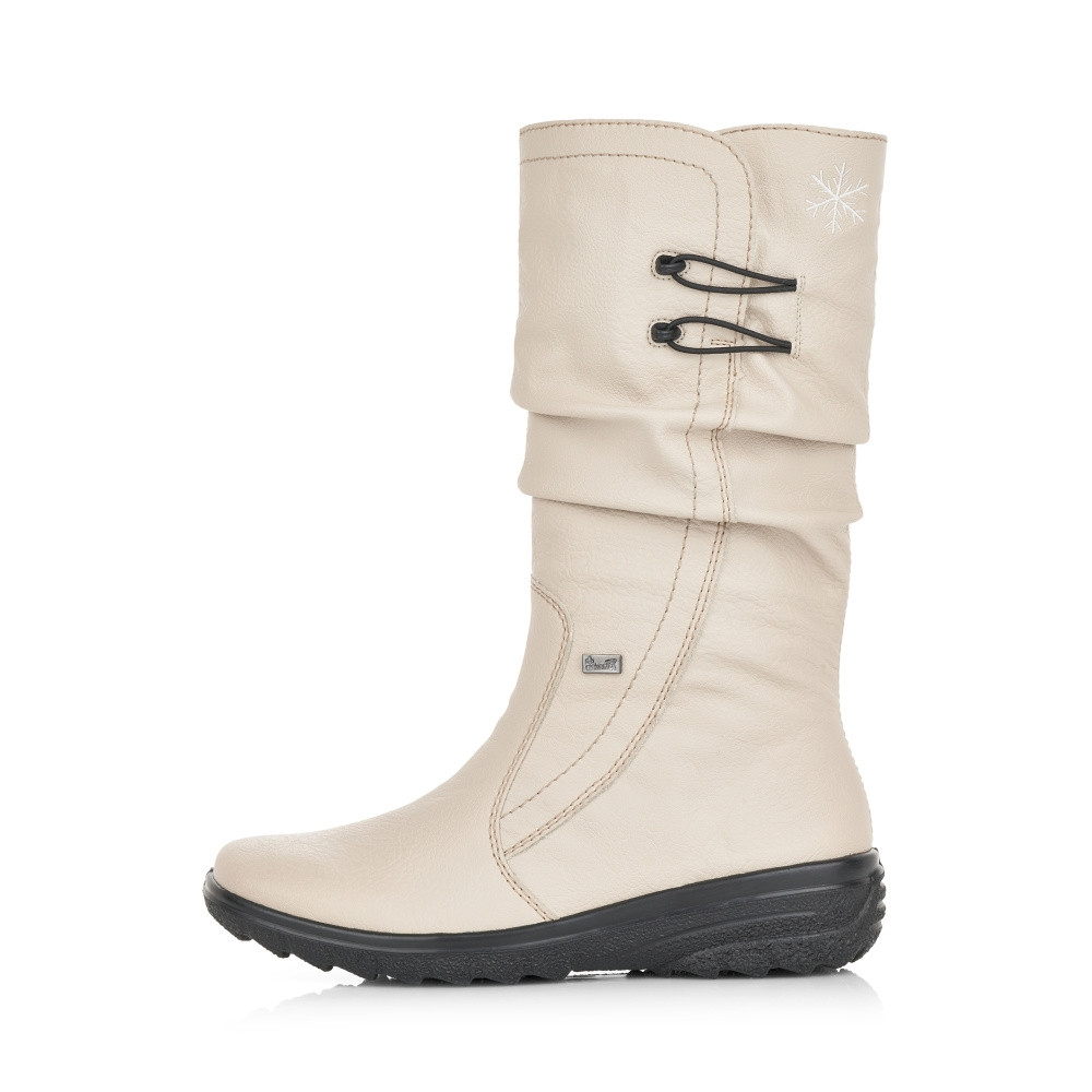 detail Dámské kozačky RIEKER RIE-10302332-W2 béžová