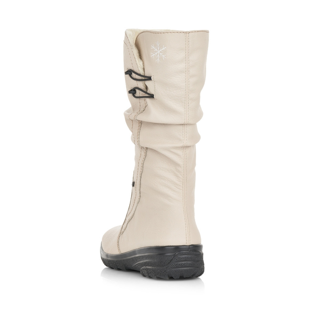 detail Dámské kozačky RIEKER RIE-10302332-W2 béžová