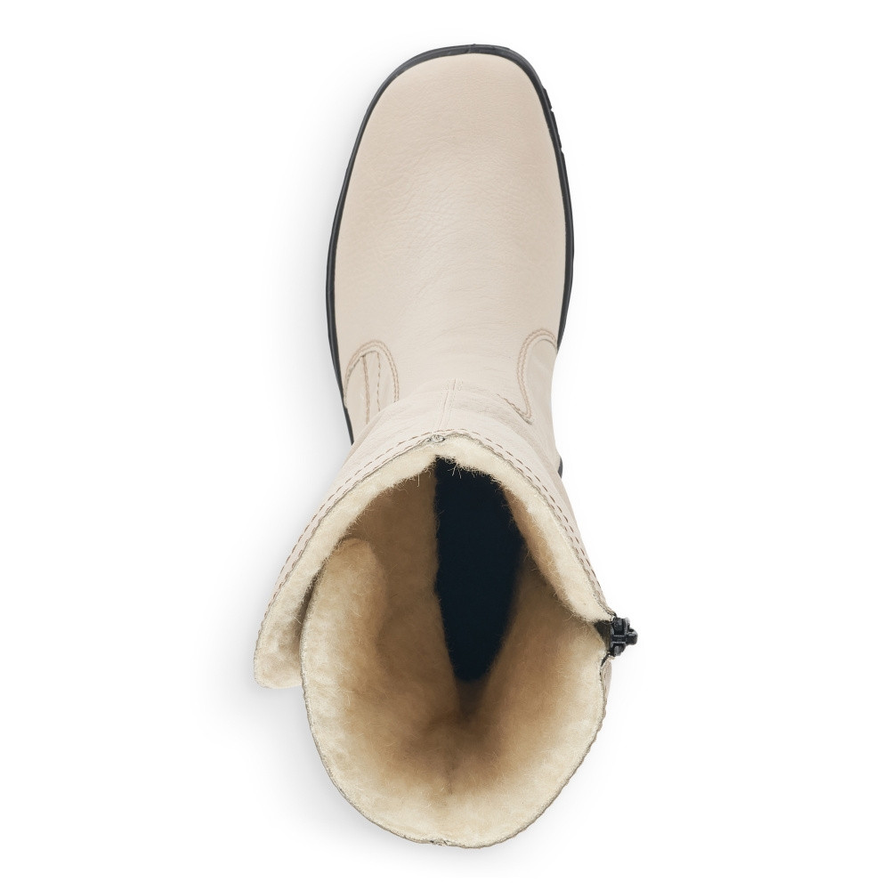 detail Dámské kozačky RIEKER RIE-10302332-W2 béžová