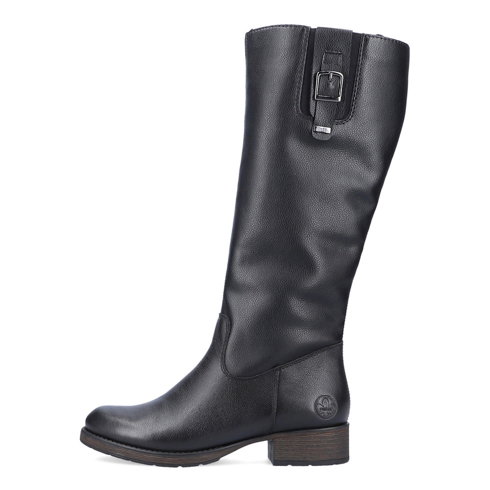 detail Dámské kozačky RIEKER RIE-10302356-W2 černá