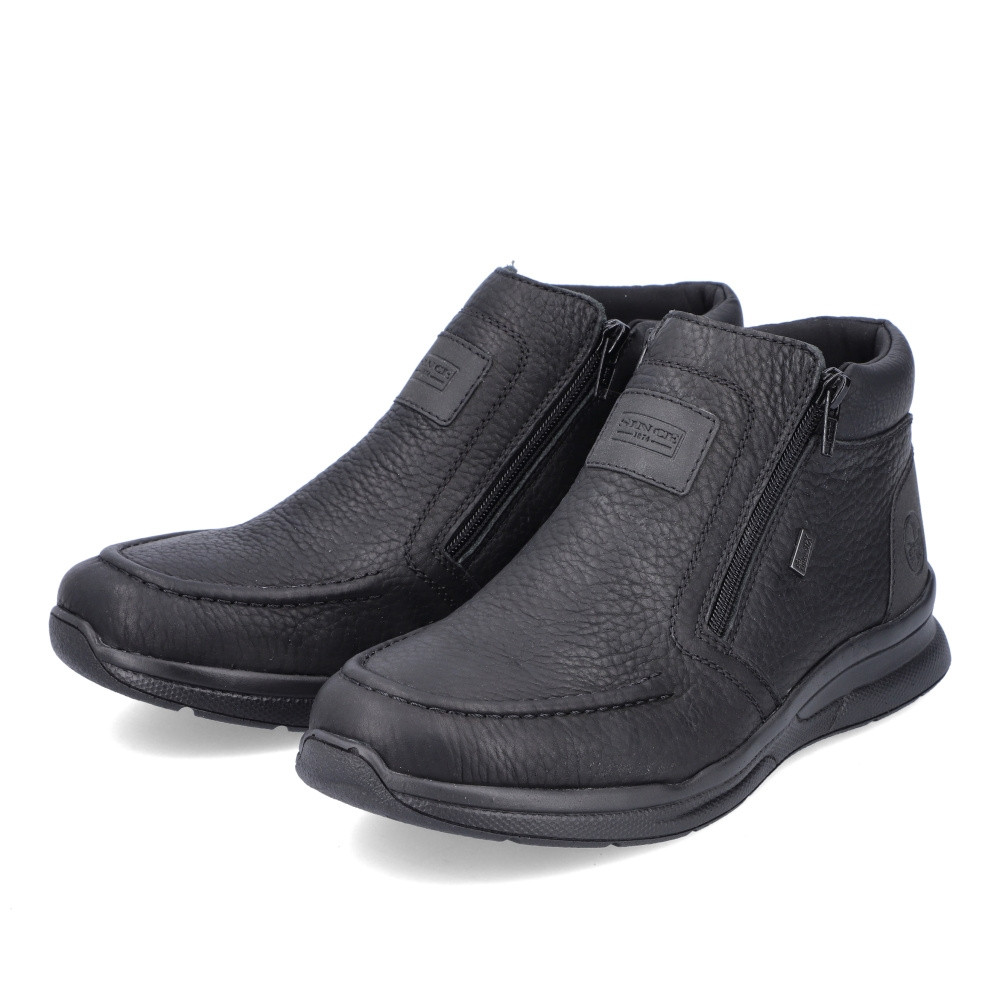 detail Pánská kotníková obuv RIEKER 14820-00 černá W2