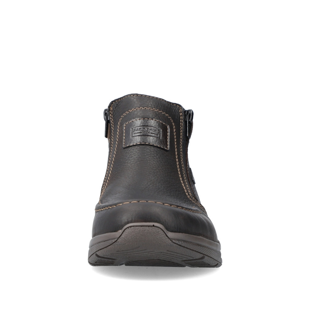 detail Pánska členková obuv RIEKER 14820-25 hnedá W2