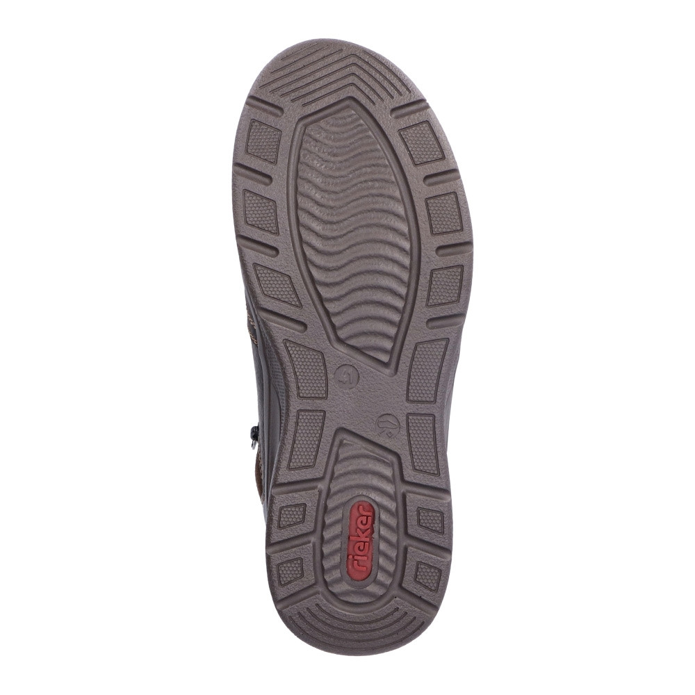 detail Pánska členková obuv RIEKER 14820-25 hnedá W2