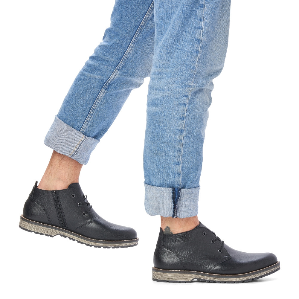 detail Pánská obuv RIEKER RIE-10302392-W2 černá