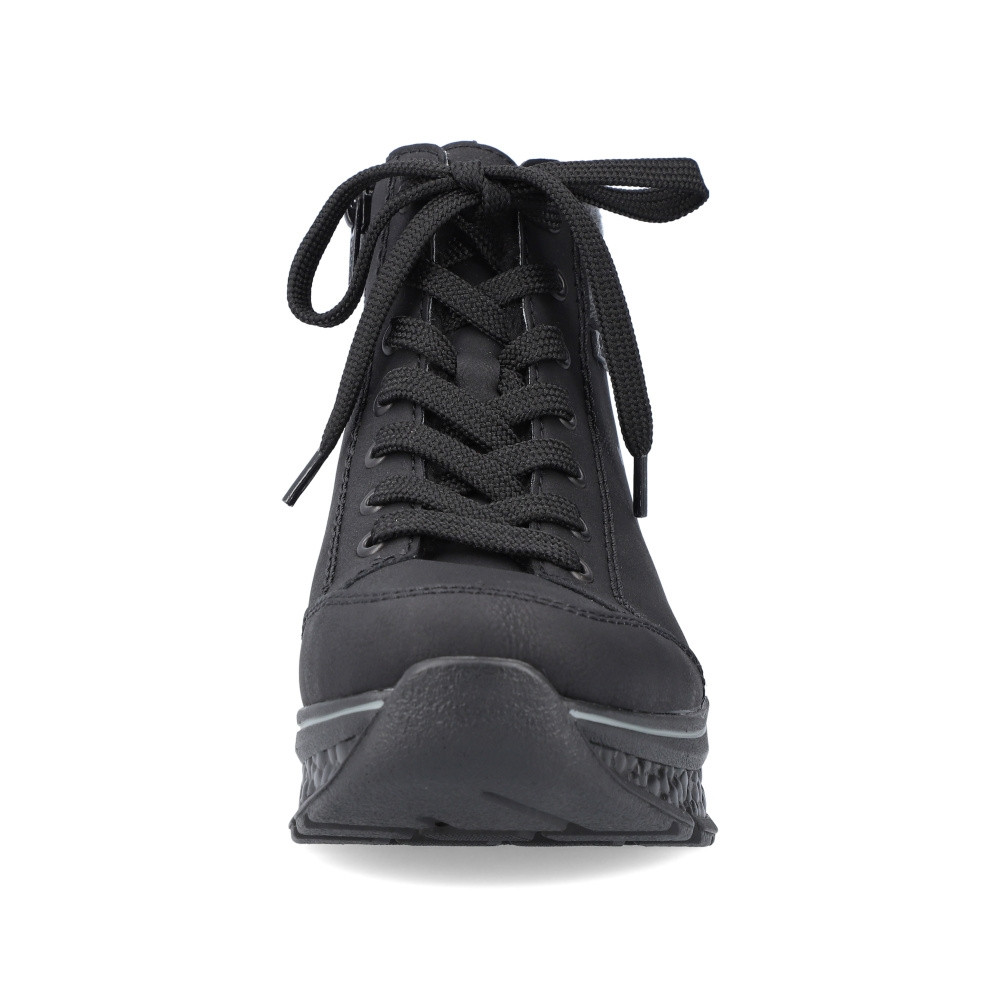 detail Dámská kotníková obuv RIEKER 48043-00 černá W4