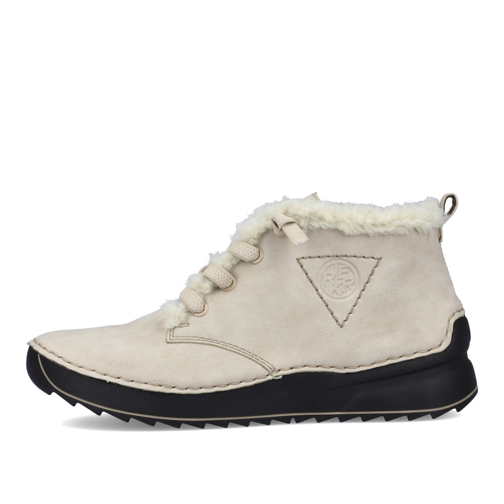 detail Dámská kotníková obuv RIEKER 51557-60 béžová W2