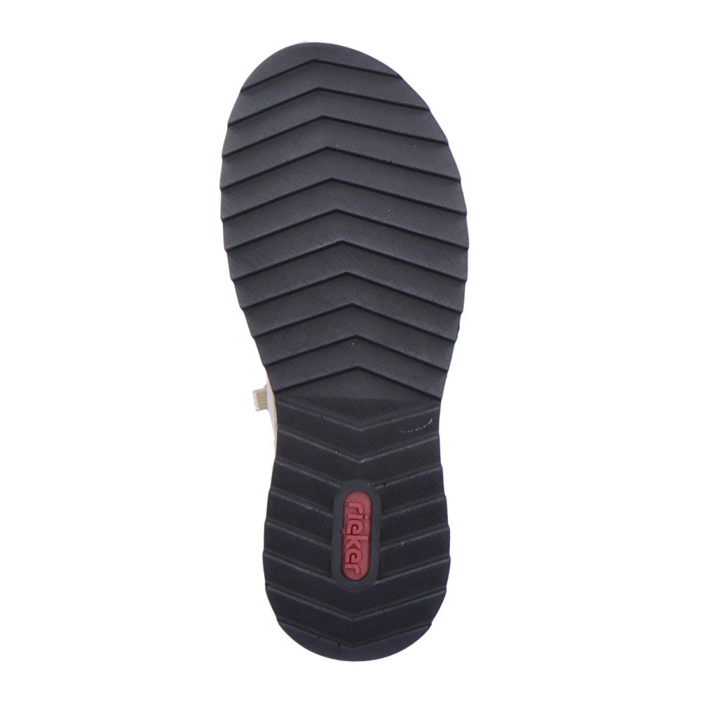 detail Dámská kotníková obuv RIEKER 51557-60 béžová W2