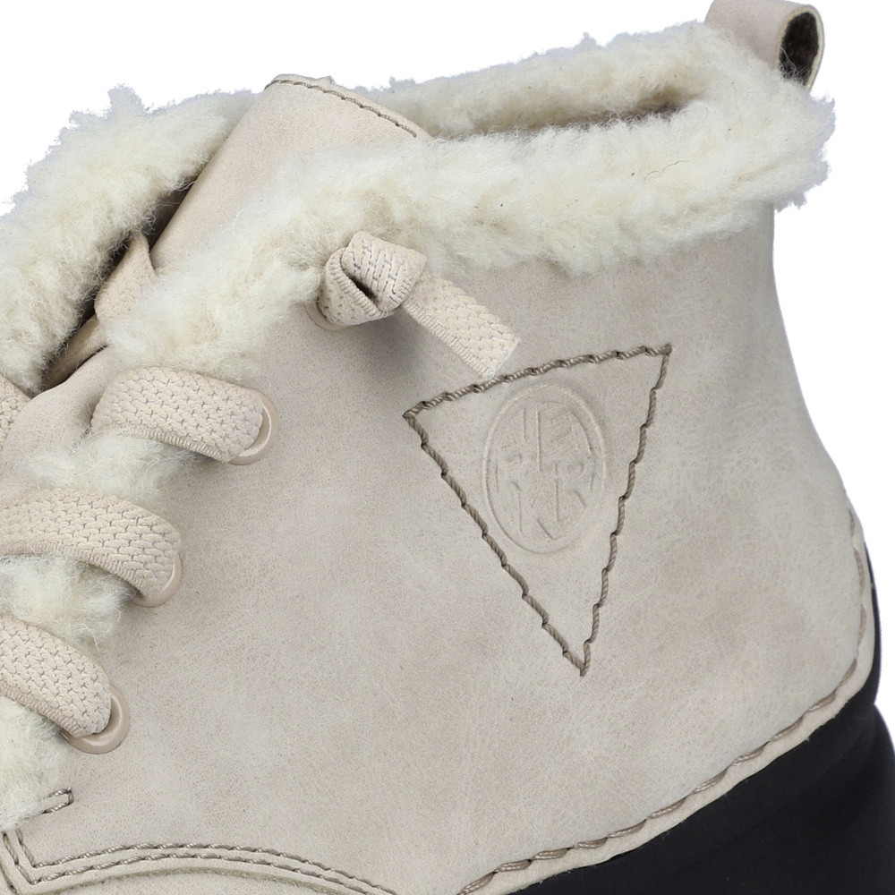 detail Dámská kotníková obuv RIEKER 51557-60 béžová W2