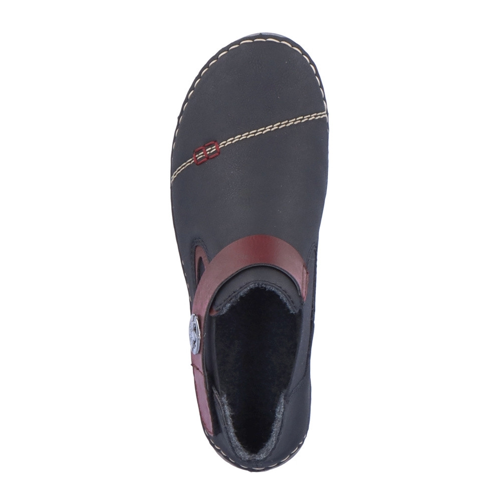 detail Dámská obuv RIEKER RIE-10302401-W2 černá