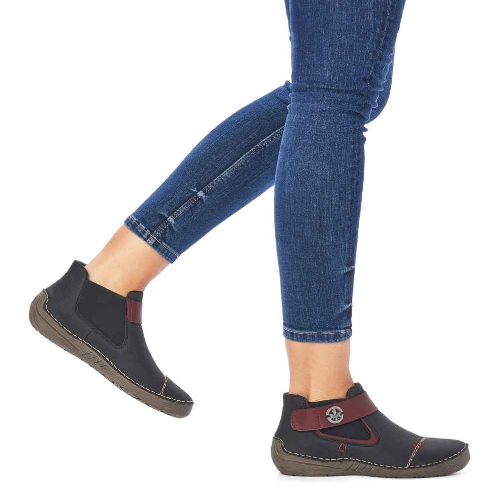 detail Dámská obuv RIEKER RIE-10302401-W2 černá