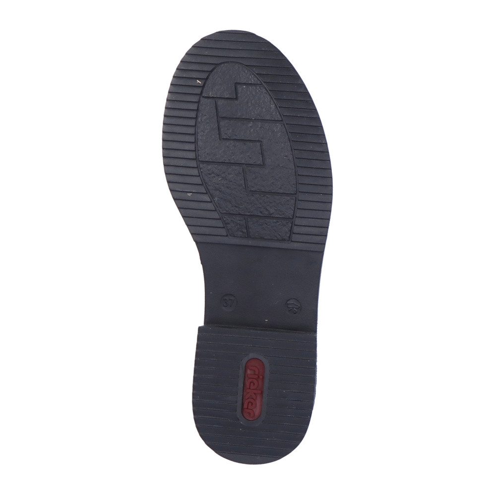 detail Dámská kotníková obuv RIEKER 72010-90 černá W4