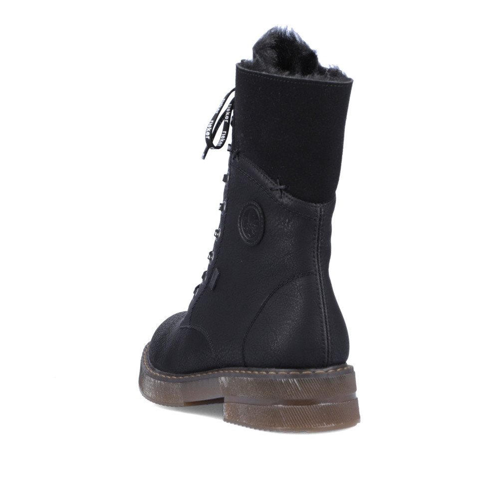 detail Dámská kotníková obuv RIEKER 72048-00 černá W2