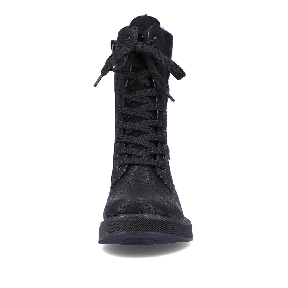 detail Dámská kotníková obuv RIEKER 72048-01 černá W4