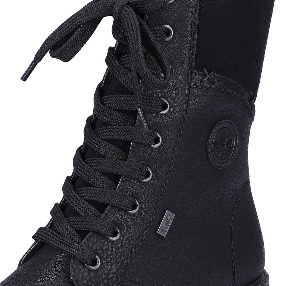 detail Dámská kotníková obuv RIEKER 72048-01 černá W4